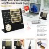 Steel Life Time Calendar With Clock & Month Display Plate GC H1303