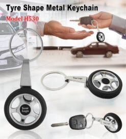 Tyre Shape Metal Keychain GC H530