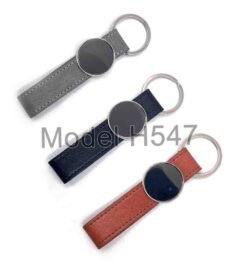 Metal Keychain with PU Belt GC H547