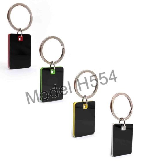 Metal Keychain GC H554 5 Round Shape Rotating Metal Keychain GC H556