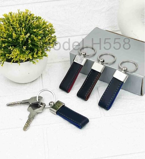 Metal Keychain with PU Belt GC H558 5 Metal Keychain with PU Belt GC H558