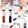 Metal Keychain with PU Belt GC H562