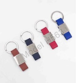 Metal Keychain with PU Strap GC H563