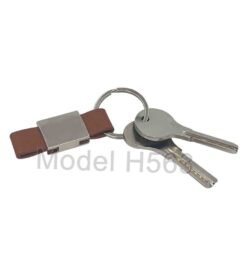 Metal Keychain with PU Strap GC H563