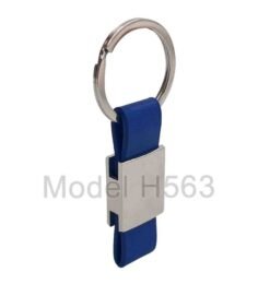 Metal Keychain with PU Strap GC H563
