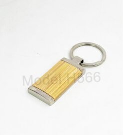 Wooden Metal Keychain GC H566