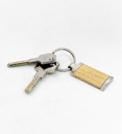 Wooden Metal Keychain GC H566