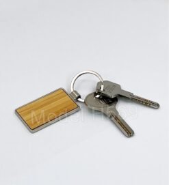 Wooden Metal Keychain GC H569