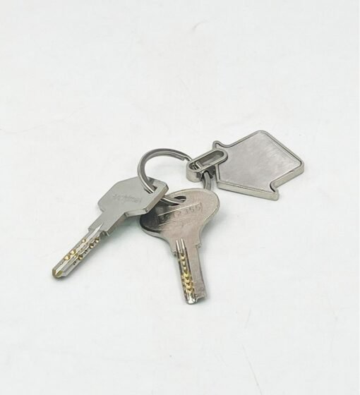 Home Shape Metal Keychain GC H570