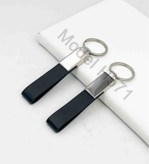 Metal Keychain with PU Belt GC H571