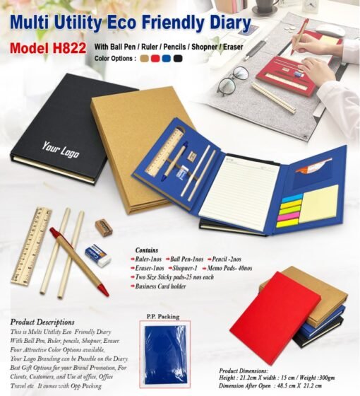 Multi Utility Eco Diary GC H822 7 Multi Utility Eco Diary GC H822
