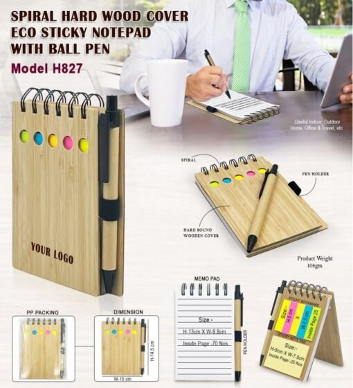 Eco Diary With Ball Pen GC H827 7 Eco Diary With Ball Pen GC H827