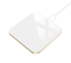 UNIPAD 150 - 15W Fast Wireless Charging Pad, White