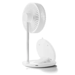 Aero Charge Table Fan with 15W Wireless Fast Charger