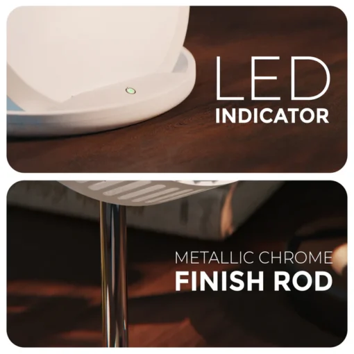 Aero Charge Table Fan with 15W Wireless Fast Charger 7 Aero Charge Table Fan with 15W Wireless Fast Charger