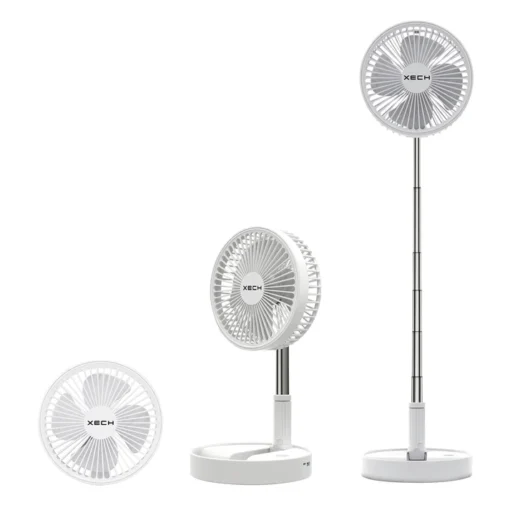 Air Storm Rechargeable Telescopic Table Fan with A 5400mah Power Bank 7 Air Storm Rechargeable Telescopic Table Fan with A 5400mah Power Bank