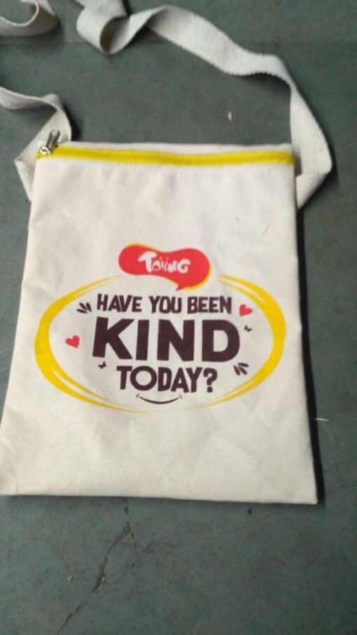 Eco Friendly Jute Messenger Bag Design No 10