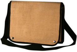 Eco Friendly Jute Messenger Bag Design No 12