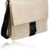 Eco Friendly Jute Messenger Bag Design No 2