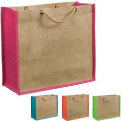 Eco Friendly Jute Shopping Bag Design No 2