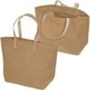 Eco Friendly Jute Tote Bag Design No 3