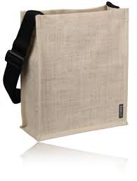 Eco Friendly Jute Messenger Bag Design No 3