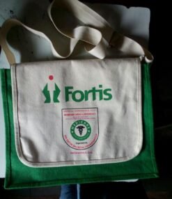 Eco Friendly Jute Messenger Bag Design No 6