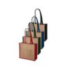 Eco Friendly Jute Shopping Bag Design No 8