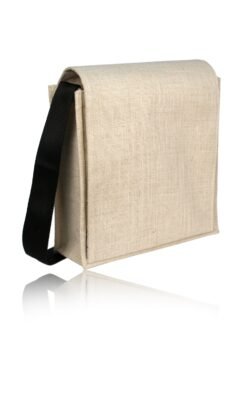 Eco Friendly Jute Messenger Bag Design No 1