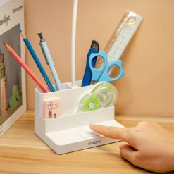Desky Table Lamp with Pen Stand