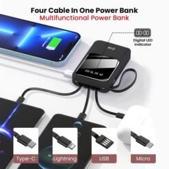 EVM 10000mAh Black Encase Mini Power bank EK1206