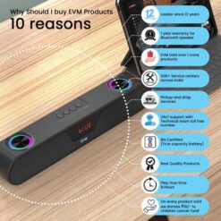 EVM EnBar 2.0 Bluetooth Speaker EK1222 9 EVM EnBar 2.0 Bluetooth Speaker EK1222