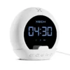 Ellipse - White - 5W Bluetooth Speaker, Digital Clock with Alarm
