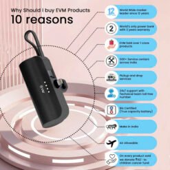 EnLite L Black 5000mAh Power Bank EK1229 8 EnLite L Black 5000mAh Power Bank EK1229