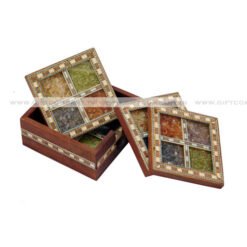 Promotional Merchandise, Gemstone-Handicraft-Tea-Coasters