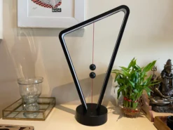 Asymmetrix II Black Table Lamp