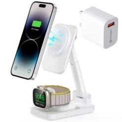 MAGTEC 310 - 3 in 1 Magsafe Charging Station, White