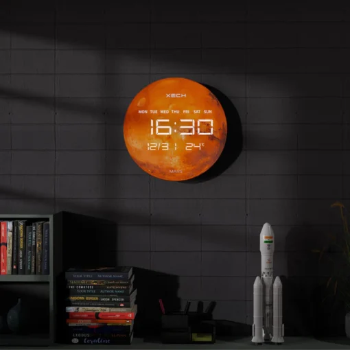 Solaris Mars LED Wall & Table Clock 3 Solaris Mars LED Wall & Table Clock