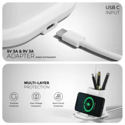 Quest Pro Mobile Charger, Table Lamp & Pen Stand