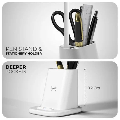 Quest Pro Mobile Charger, Table Lamp & Pen Stand