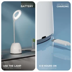 T2C Portable Desk Lamp with 450 Lumens Of Pure LED Power 11 T2C Portable Desk Lamp with 450 Lumens Of Pure LED Power