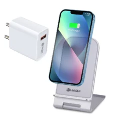 Uni stand Flex wireless charger, White