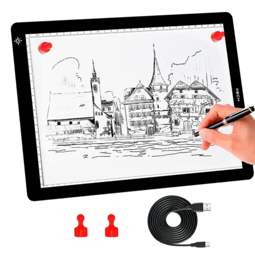 A4 X Magnetic LED Drawing Board with Backlight