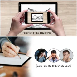 A4 X Magnetic LED Drawing Board with Backlight