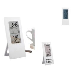 See Thru clock with temperature | Can be used as wall or table clock A133