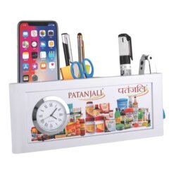 Clock with tumbler and full side branding area |  A136