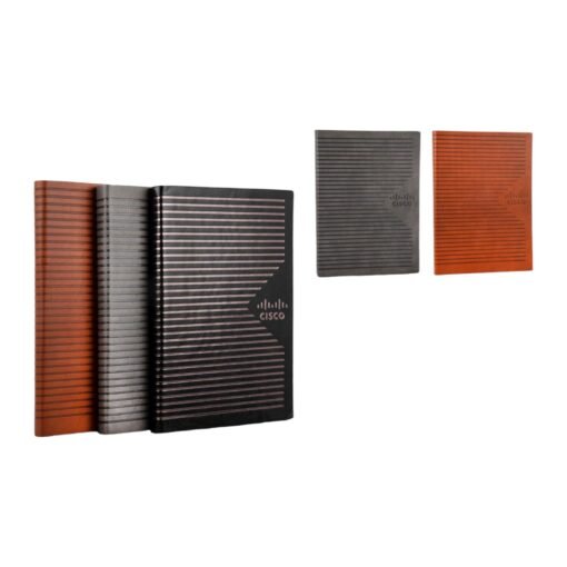 Cisco A5 notebook with memorandum & Bookmark ribbon| 80 gsm sheets | 160 undated pages B104