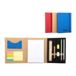 3 fold Eco Notebook with stationary set | Customizable notepad - https://youtu.be/Mj_Gj5fSvRk B110