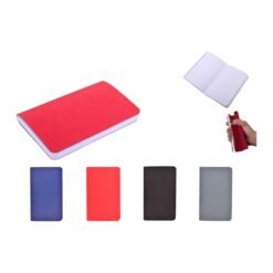 Flexible Pocket Notebook with Ruled & Checked pages | Soft Changer PU Cover | 200 Writing sheets B114