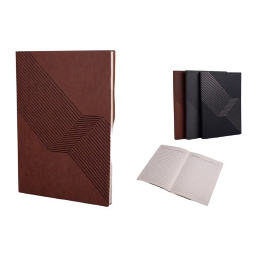 Ambience A5 notebook with memorandum & Bookmark ribbon B123